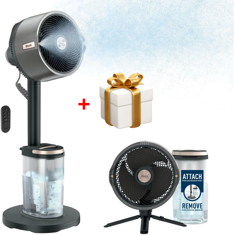 Shark FlexBreeze Pro Mist Cordless Indoor & Outdoor + Gift 🎁