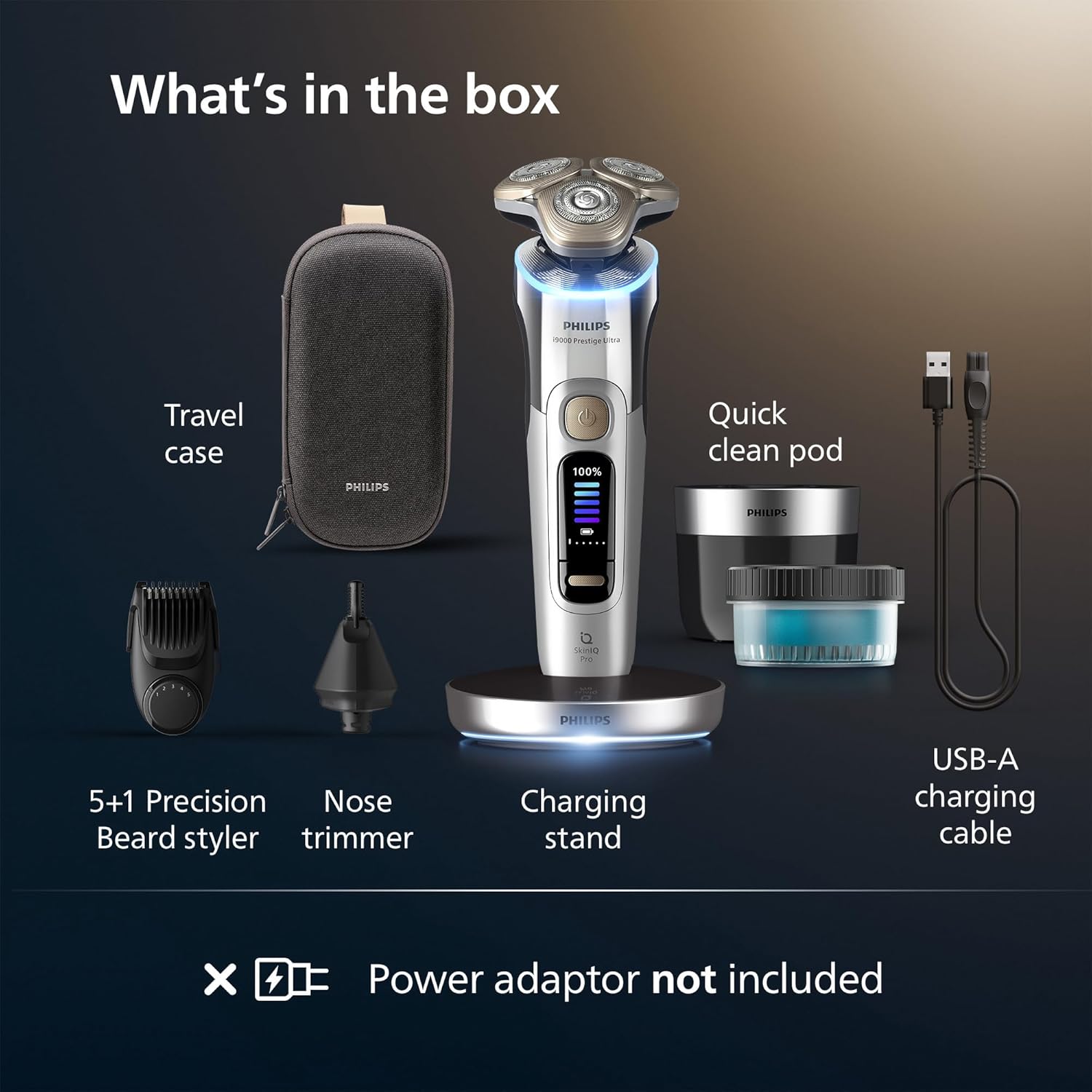 Philips Shaver i9000 Prestige Ultra + Gifts 🎁